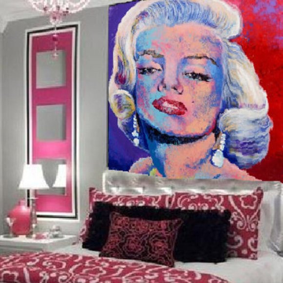 Marilyn Monroe Paintingf - Picture 3 of 5